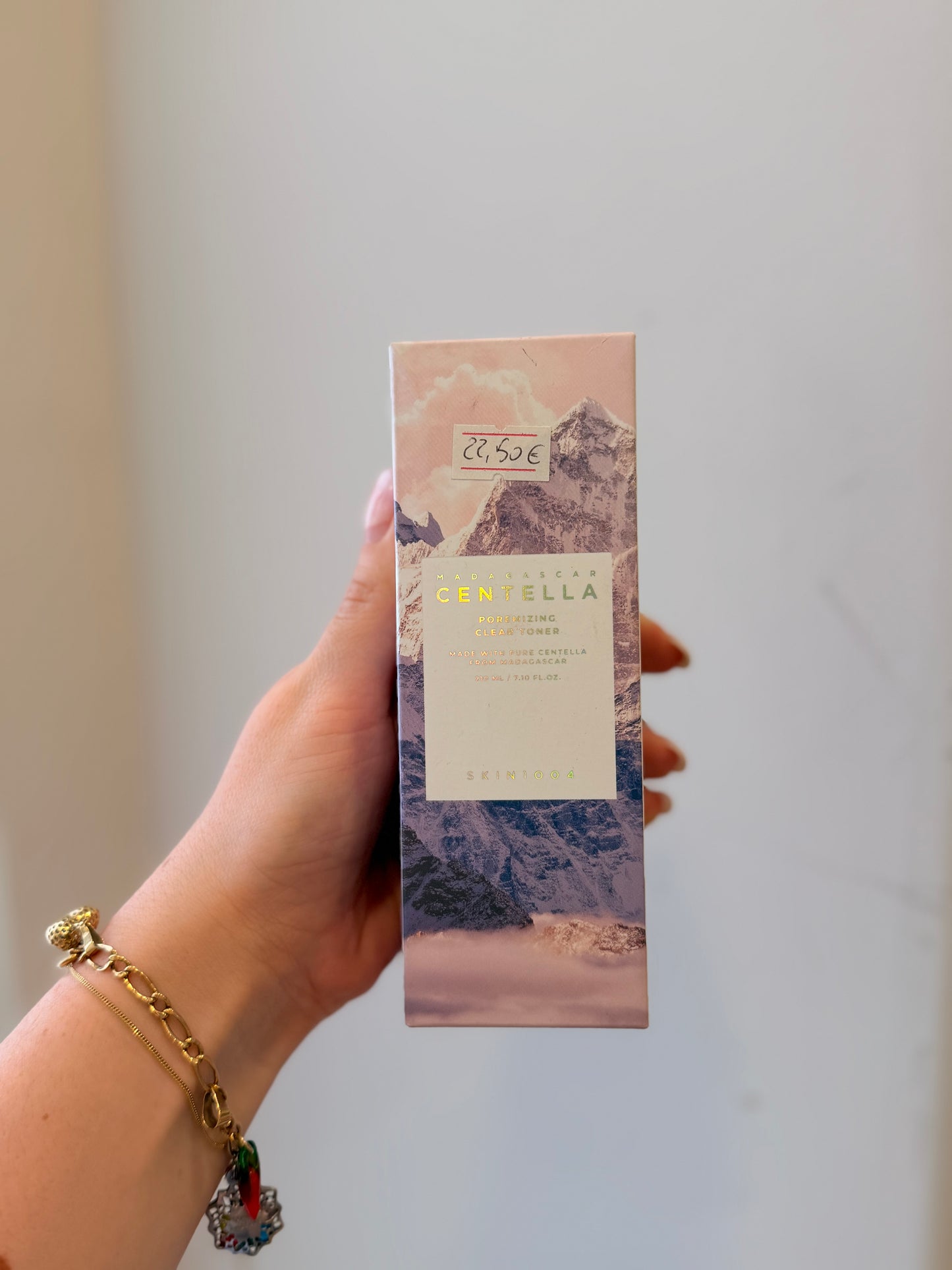 Poremizing clear toner centella