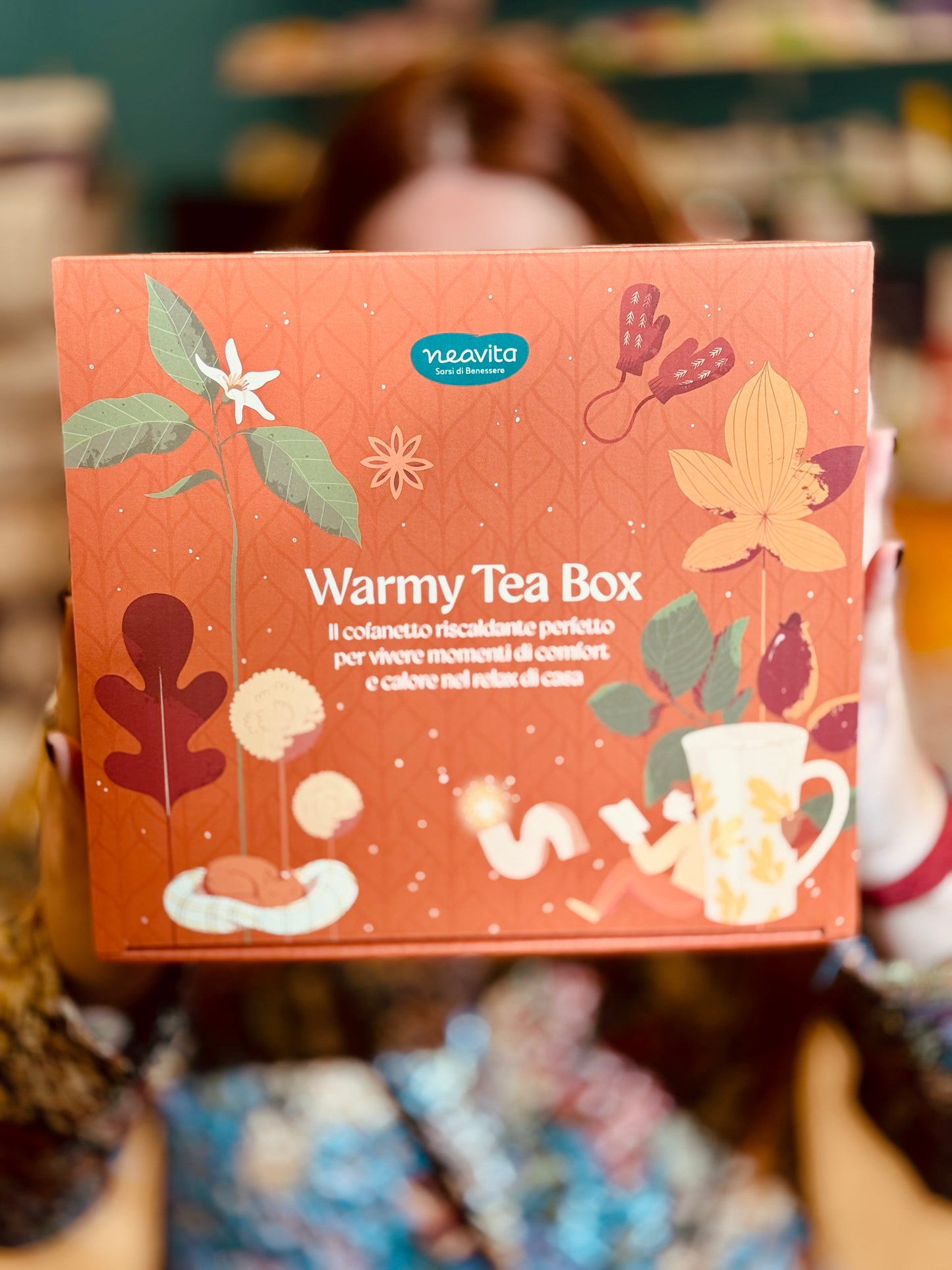 Cofanetto warmy tea box