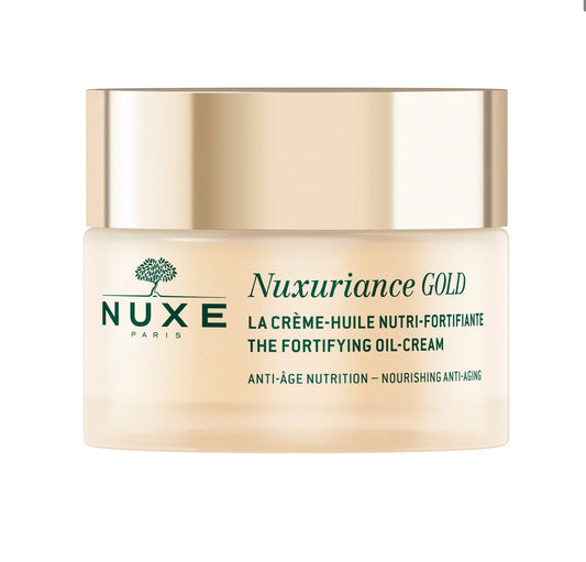 Crema Viso Olio Nutri Fortificante Nuxuriance Gold