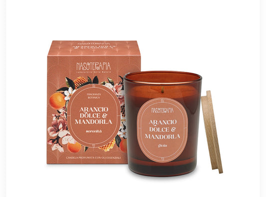Candela arancio dolce & mandorla
